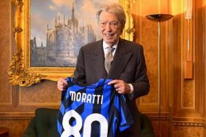 都体：国米前主席莫拉蒂已拔除气管插管，恢复自主呼吸功能