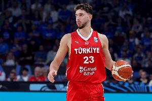 申京单场至少20分15篮板5助攻 欧锦赛近30年来第二人！