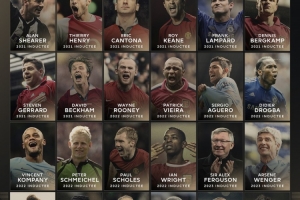 会是谁？官方：今年将有两名球员通过投票入选英超名人堂