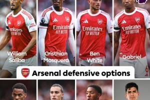 四亿妄为😤枪手钢铁防线5场仅丢1球 后防8人总身价4.15亿欧🤯