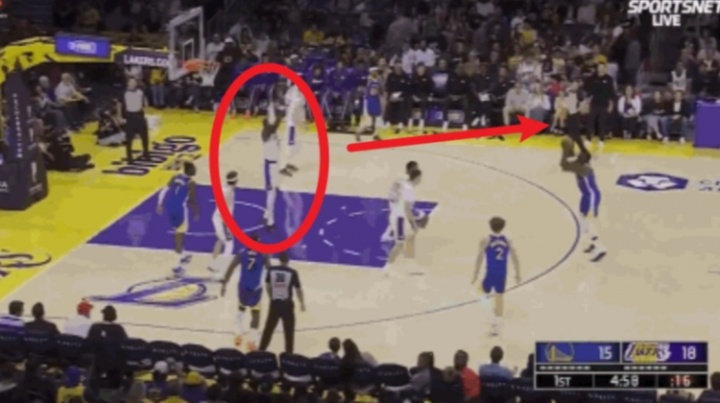 顿宝怎么有点可爱😅艾顿在篮下干扰追梦三分投篮